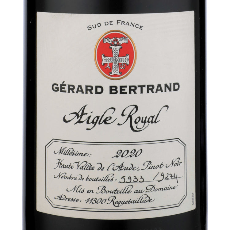 Gerard Bertrand Rouge Haute Vallee De L'Aude Aigle Royal 2020 Wood Box - 750ML