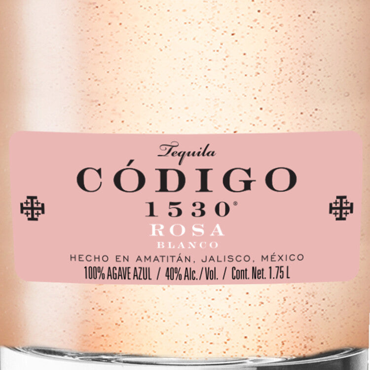 Codigo 1530 Tequila Blanco Rosa 80 - 1.75L