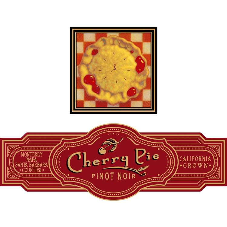 Cherry Pie Pinot Noir Napa San Luis Obispo & Santa Barbara Counties Ca - 750ML