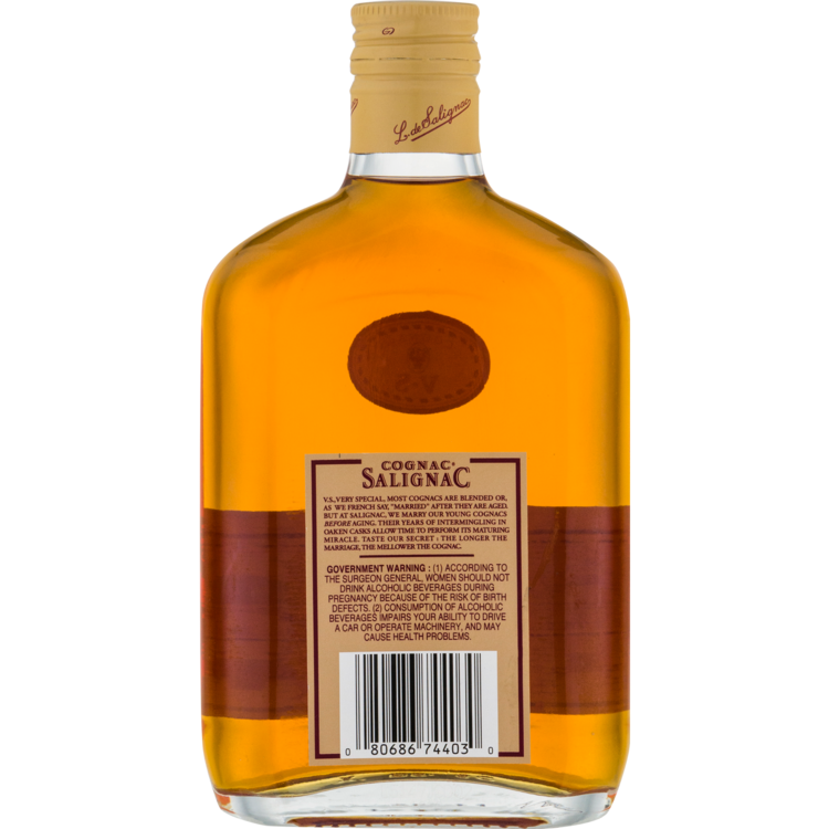 Salignac Cognac Vs 80 - 375ML