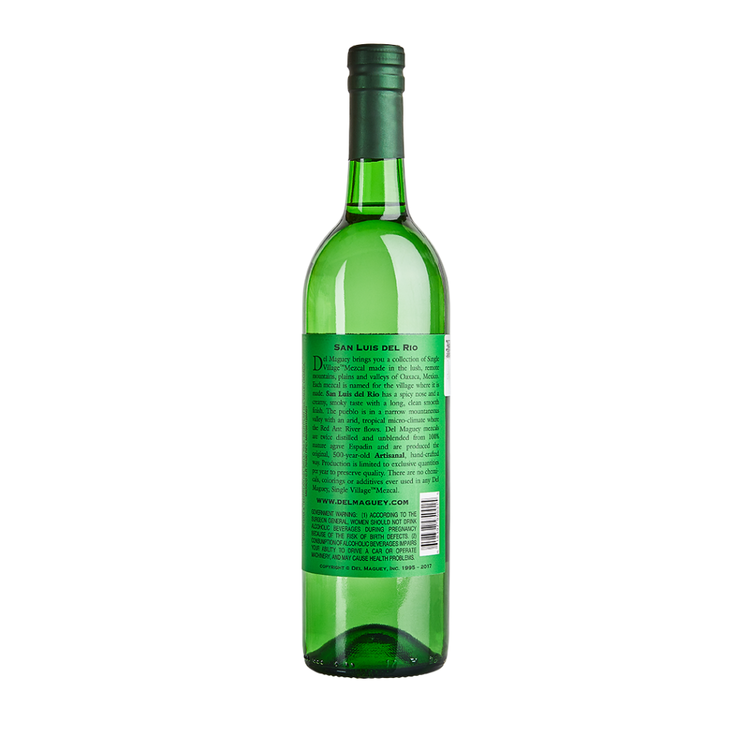 Del Maguey Mezcal Single Village San Luis Del Rio 94 - 750ML