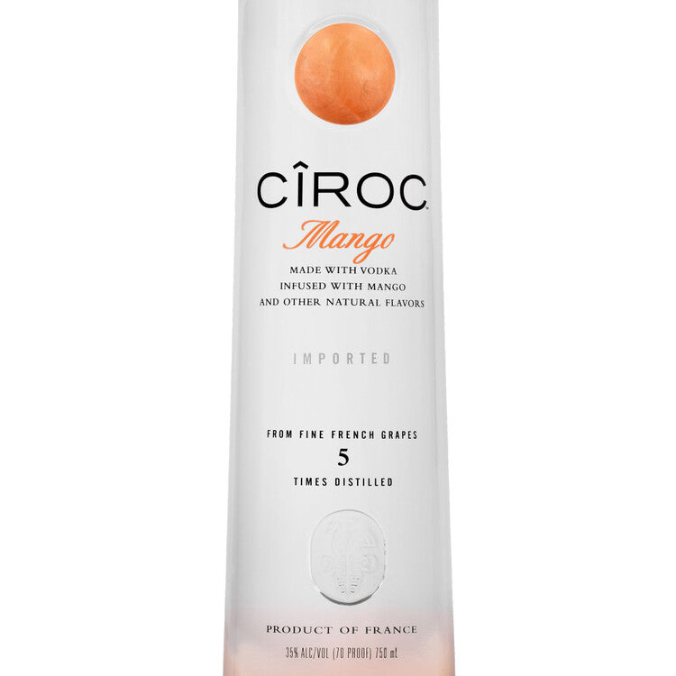 Ciroc Mango Flavored Vodka 70 - 750ML
