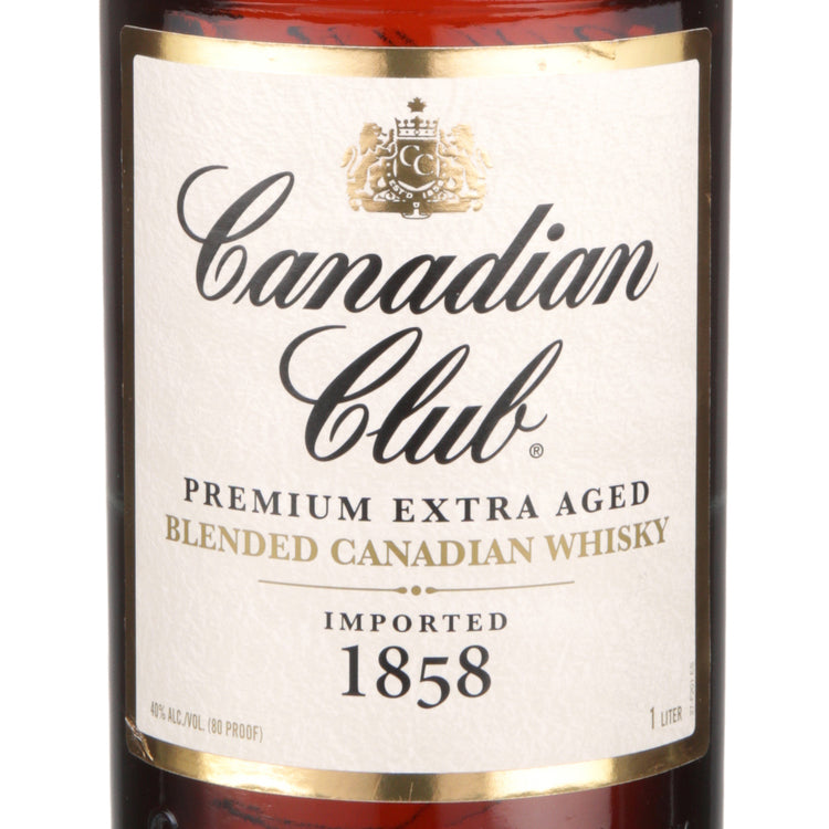 Canadian Club Canadian Whisky 80 - 1.0L