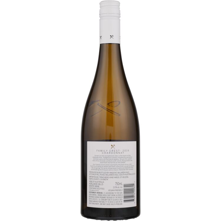 Angove Family Winemakers Chardonnay Family Crest Mclaren Vale 2019 - 750ML