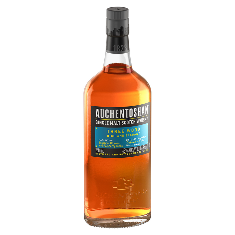 Auchentoshan Single Malt Scotch Three Wood 86 - 750ML