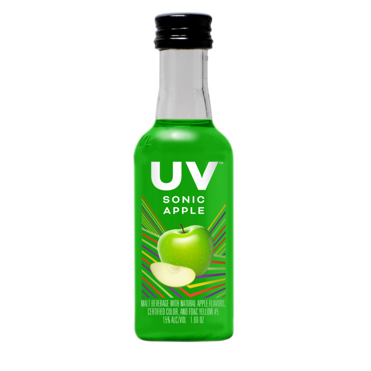 Uv Green Apple Flavored Vodka 60 - 50ML