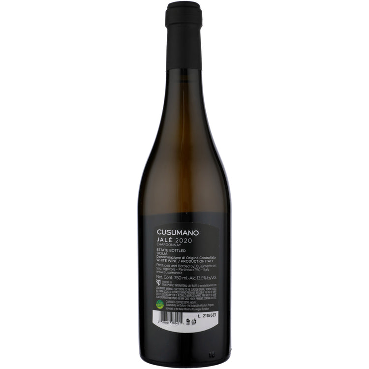 Cusumano Chardonnay Jale Tenuta Ficuzza Sicilia 2020 - 750ML
