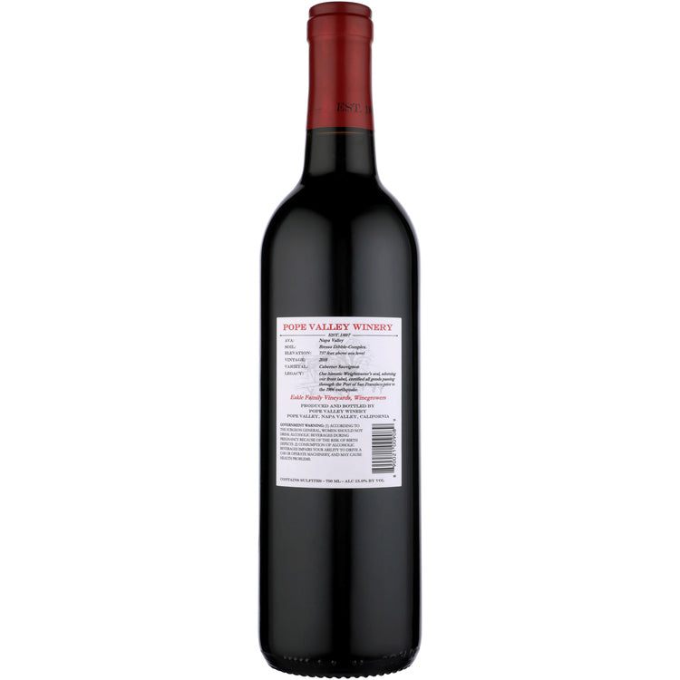 Pope Valley Winery Cabernet Sauvignon Napa Valley 2018 - 750ML