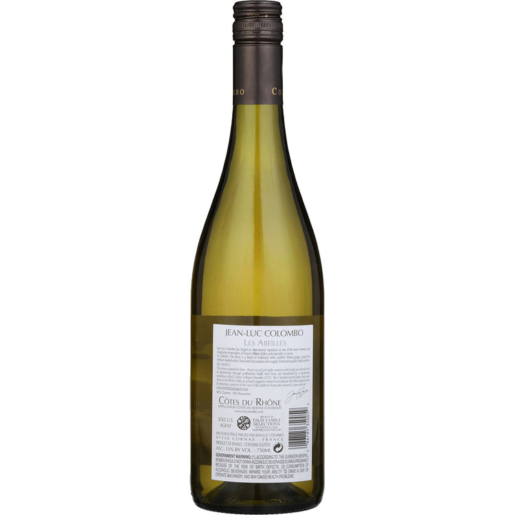 Jean Luc Colombo Cotes Du Rhone Blanc Les Abeilles De Colombo 2019 - 750ML