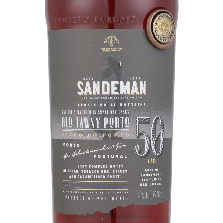 Sandeman Porto Old Tawny 50 Yr - 750ML - Front Label