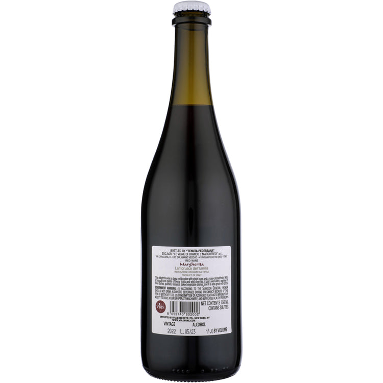 Tenuta Pederzana Lambrusco Margherita Dell'Emilia 2022 - 750ML