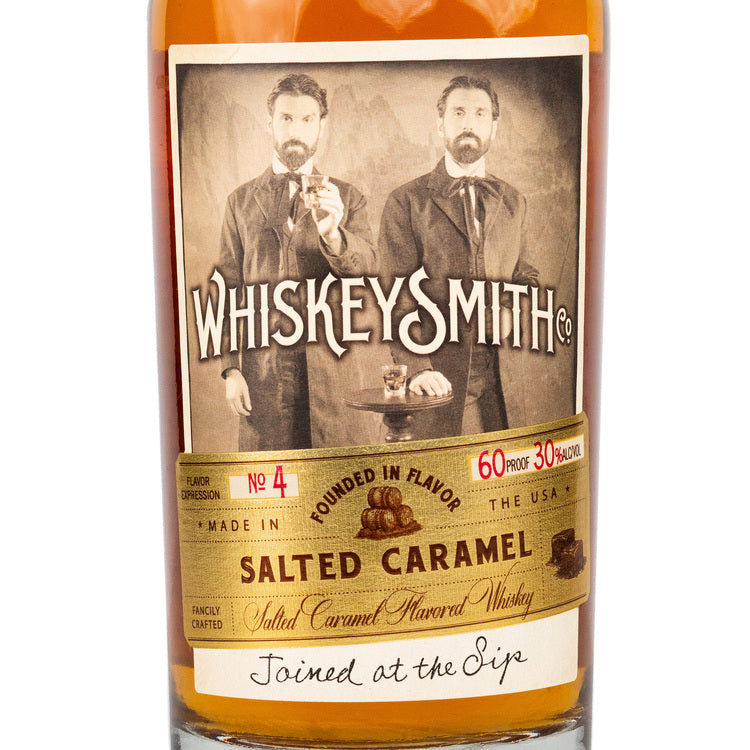 Whiskeysmith Salted Caramel Flavored Whiskey 60 - 750ML - Front Label