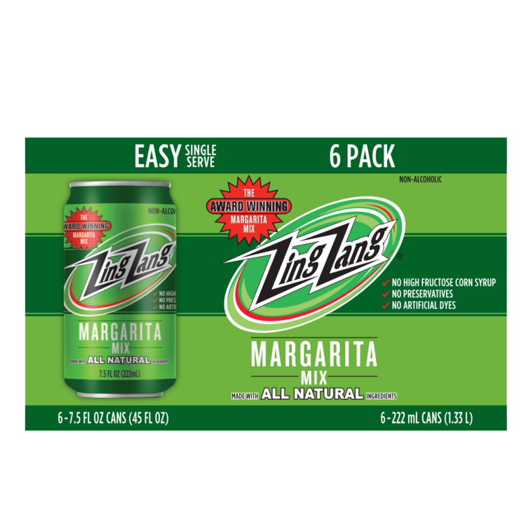 Zing Zang Margarita All Natural - 7.5 Z
