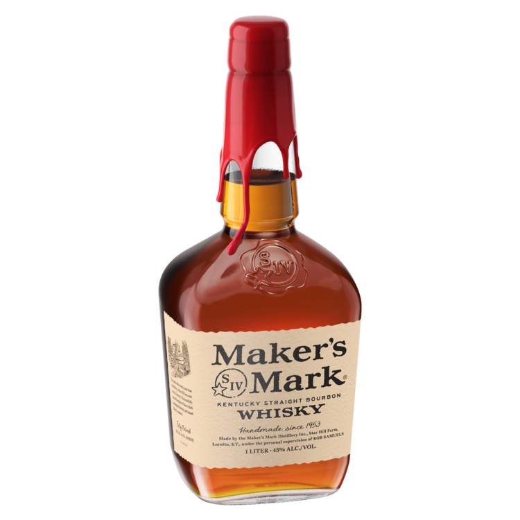 Maker's Mark Straight Bourbon 90 - 1.0L - Front Label