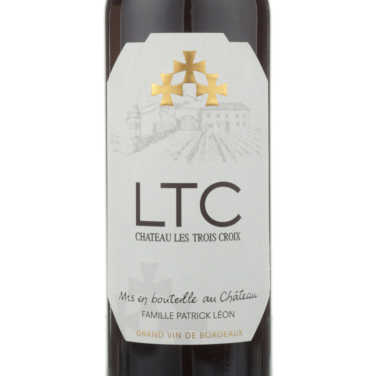 Chateau Les Trois Croix Fronsac 2017 Wood Box - 750ML