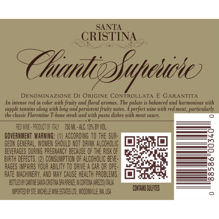 Santa Cristina Chianti Superiore - 750ML