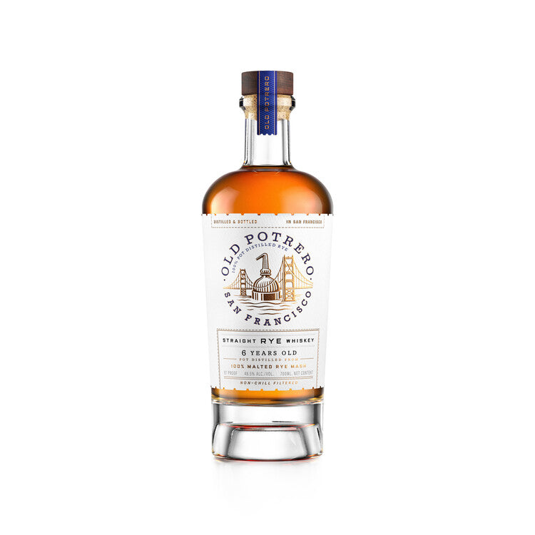 Old Potrero Straight Rye Whiskey 6 Yr 97 - 700ML