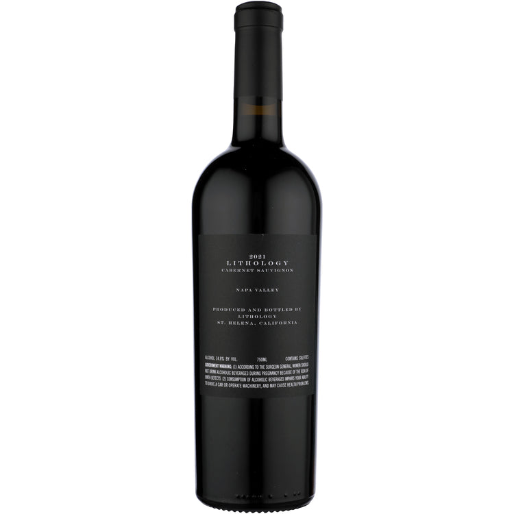 Lithology Cabernet Sauvignon Lithology Napa Valley 2021 Wood Box - 750ML