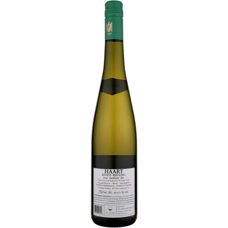 Haart Riesling Estate Medium Dry Mosel 2021 - 750ML