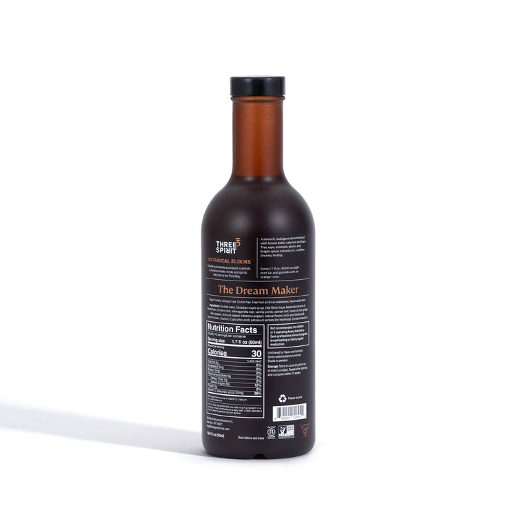 Three Spirit Nightcap Non Alcoholic - 16.9Z - Back