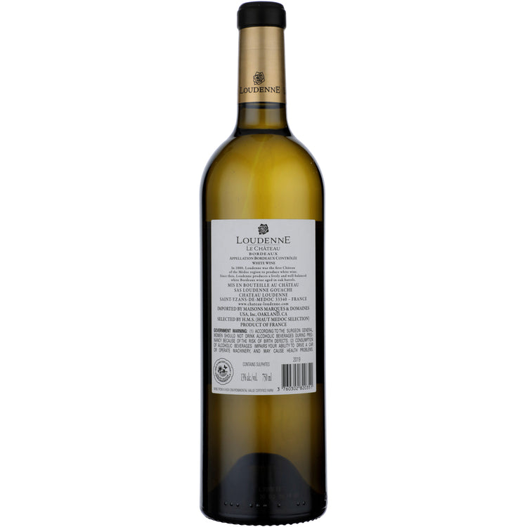 Chateau Loudenne Bordeaux Blanc 2019 - 750ML
