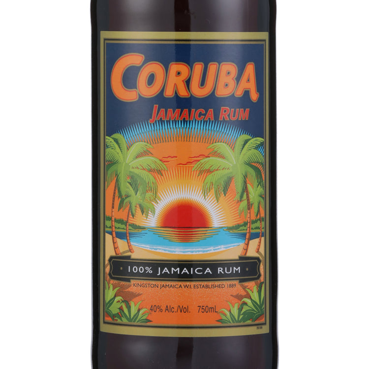 Coruba Dark Rum 80 - 750ML - Front Label