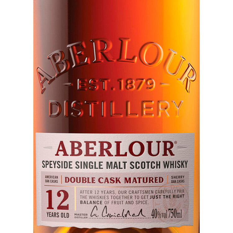 Aberlour Single Malt Scotch Double Cask Matured 12 Yr 80 - 750ML