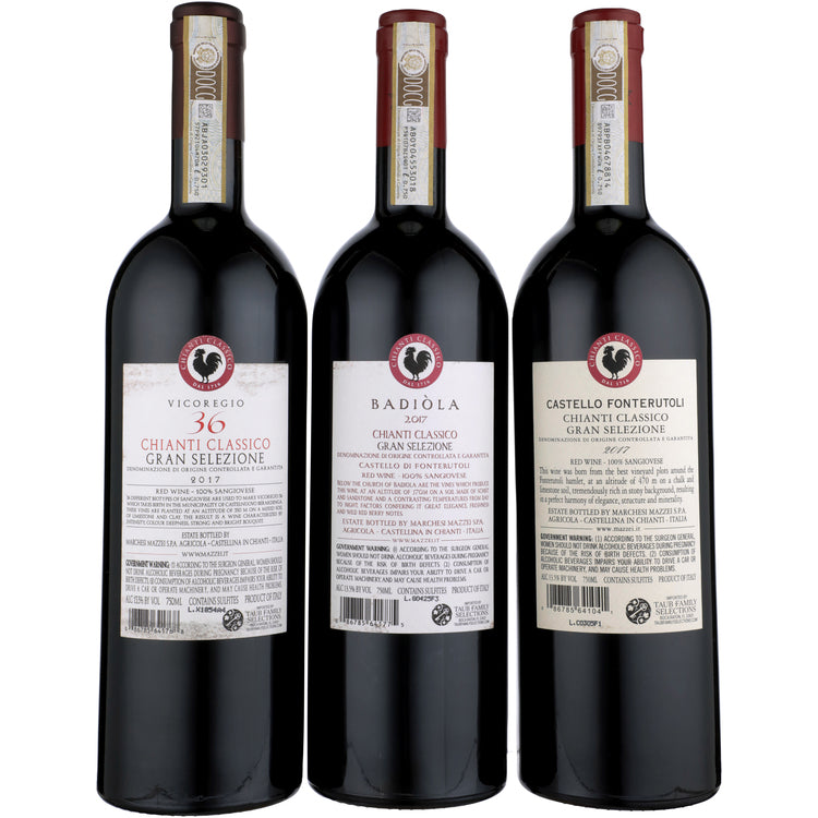 Castello Di Fonterutoli 2017 Combo 1 Each Vicoregio 36 Badiola Gran - 750ML