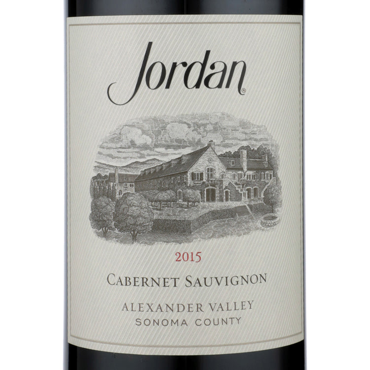 Jordan Cabernet Sauvignon Library Release Alexander Valley 2015 - 1.5L - Front Label