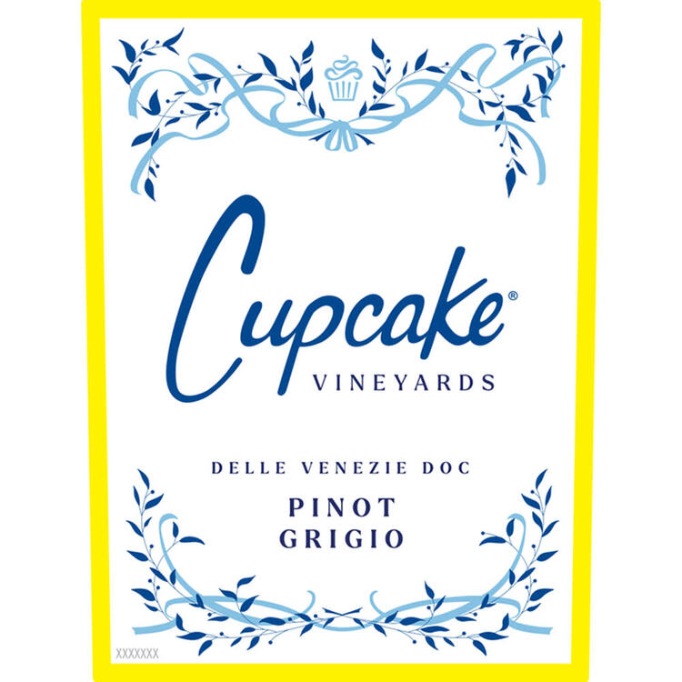 Cupcake Vineyards Pinot Grigio Delle Venezie - 750ML - Front Label