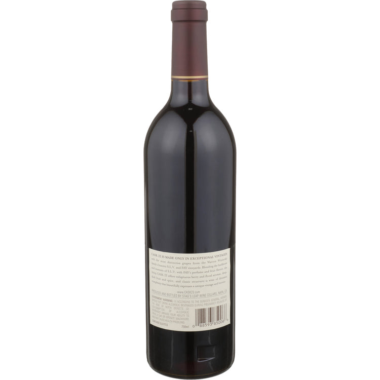 Stag'S Leap Wine Cellars Cabernet Sauvignon Cask 23 Stags Leap Distric - 750ML