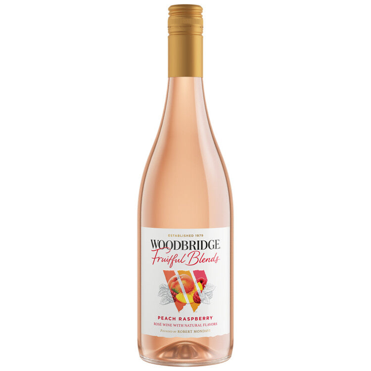 Woodbridge Fruitful Blends Peach Raspberry Rose - 750ML