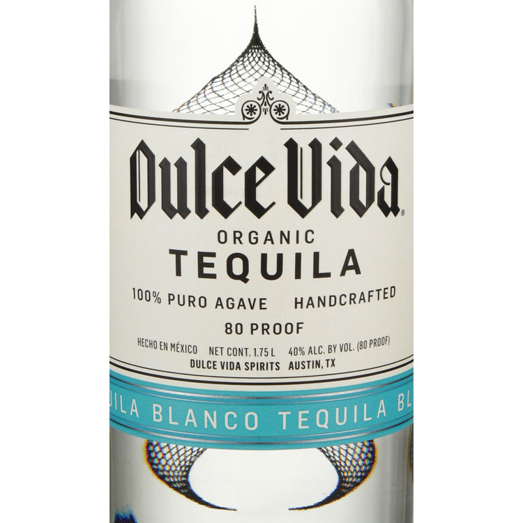 Dulce Vida Tequila Blanco 80 - 1.75L - Front Label