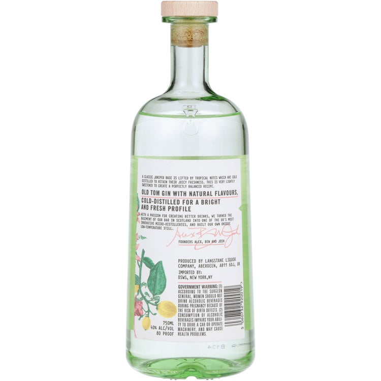 Porters Old Tom Gin Tropical Old Tom Cold Distilled 80 - 750ML