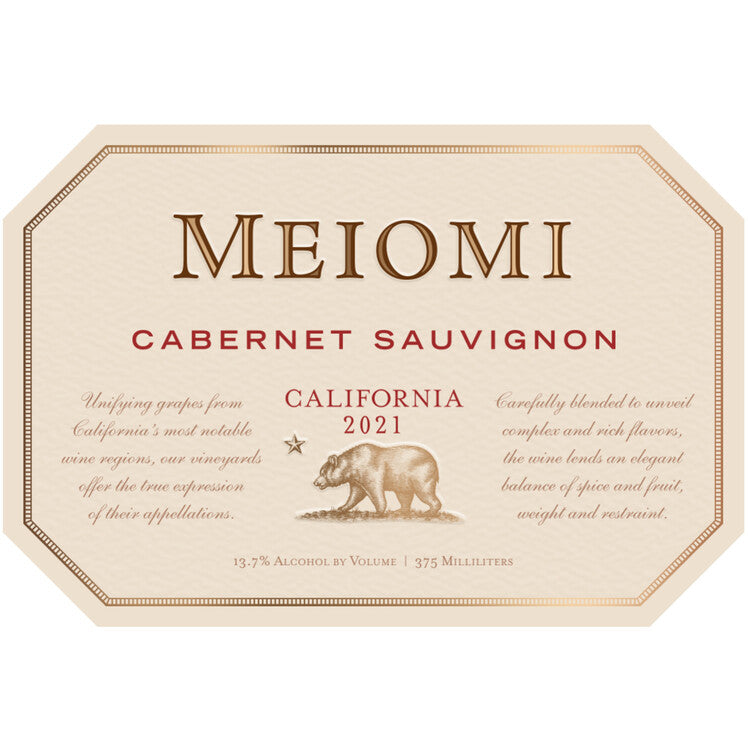 Meiomi Cabernet Sauvignon California - 375ML