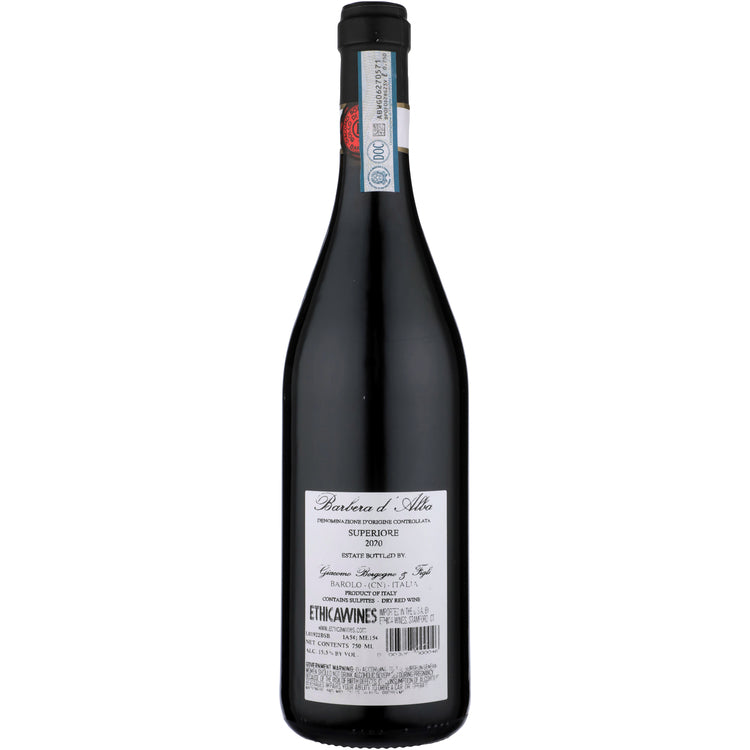 Giacomo Borgogno Barbera D'Alba Superiore 2020 - 750ML
