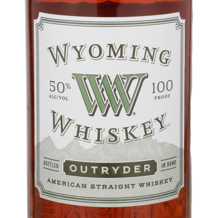 Wyoming Whiskey Straight Whiskey Outryder Bottled In Bond 100 - 750ML