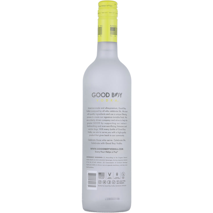 Good Boy Vodka 80 - 750ML