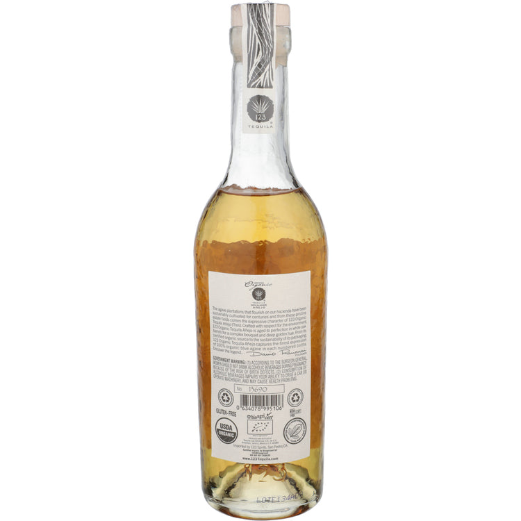 123 Tequila Anejo 80 - 375ML
