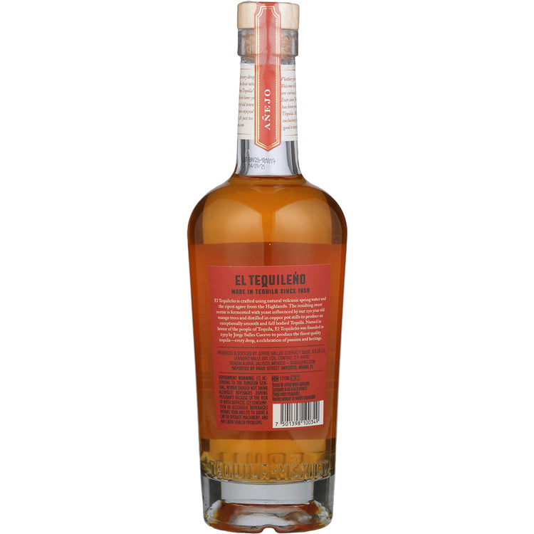 El Tequileno Tequila Anejo Gran Reserva 80 - 750ML