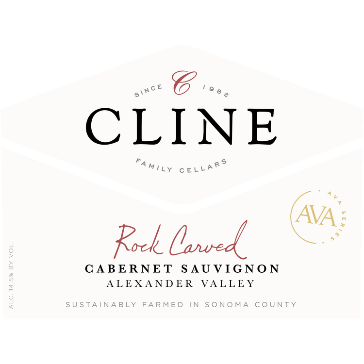 Cline Cabernet Sauvignon Rock Carved Alexander Valley 2022 - 750ML