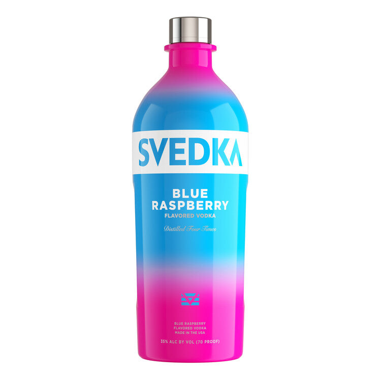 Svedka Blue Raspberry Flavored Vodka 70 - 1.75L