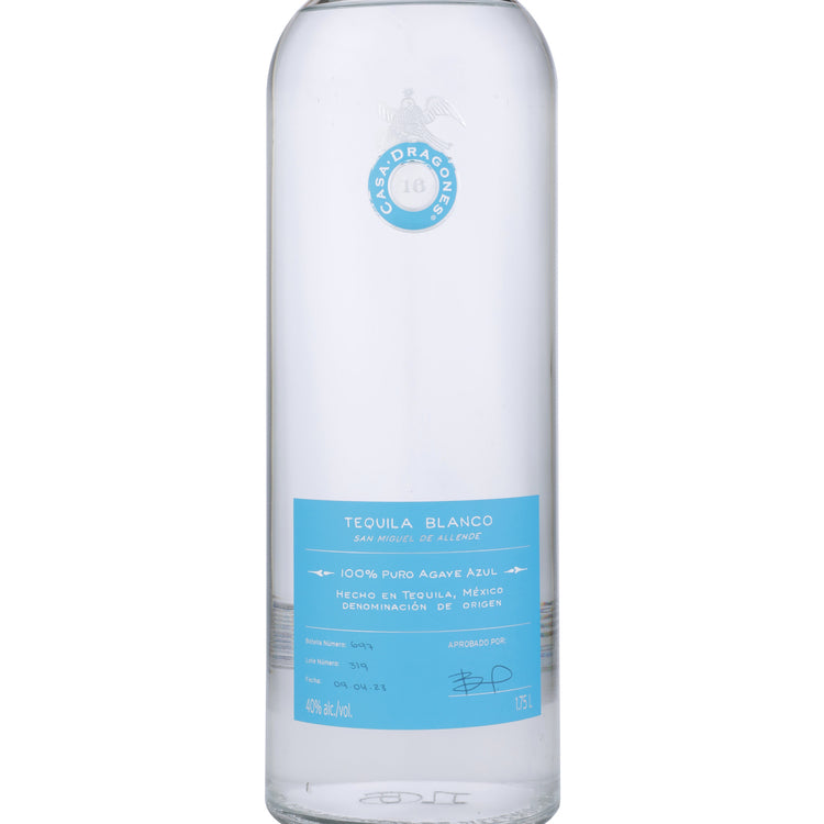 Casa Dragones Tequila Blanco 80 - 1.75L