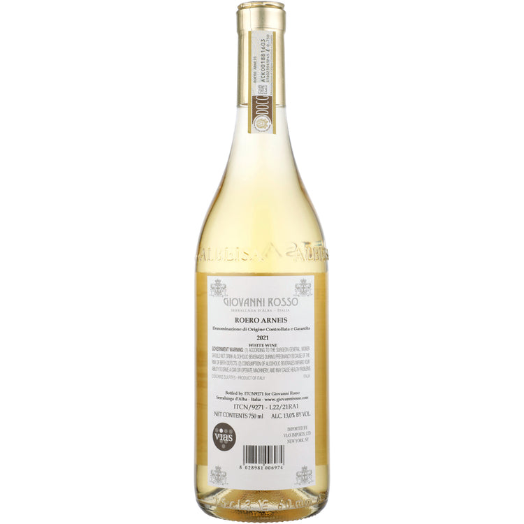 Giovanni Rosso Roero Arneis 2021 - 750ML