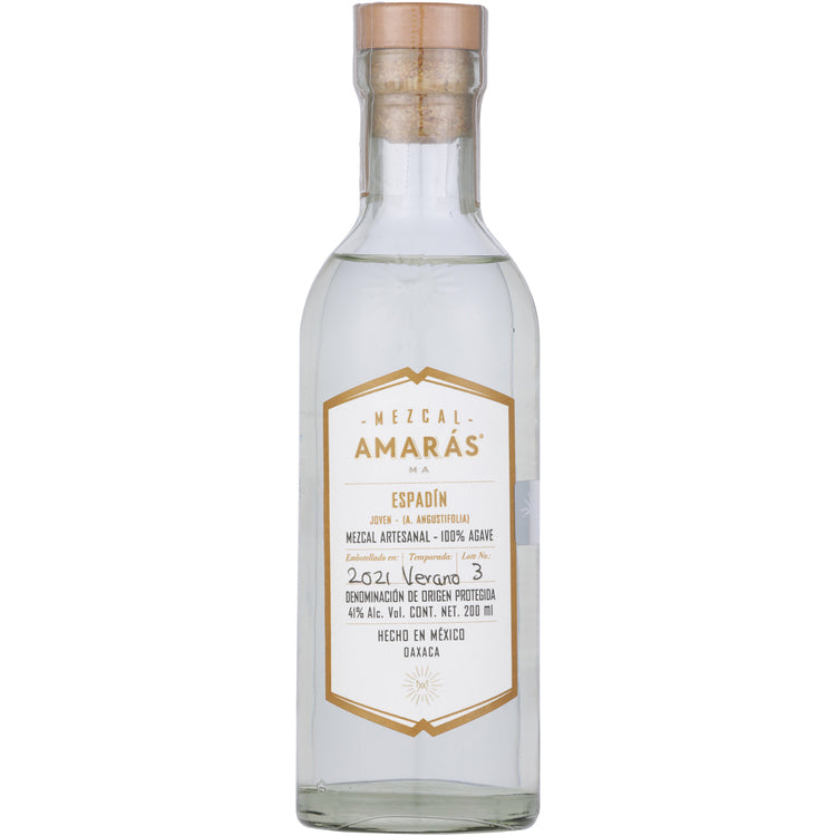 Amaras Mezcal Joven Espadin 82 - 200ML