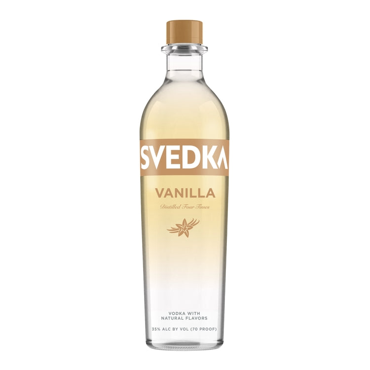 Svedka Vanilla Flavored Vodka 70 - 750ML - Front