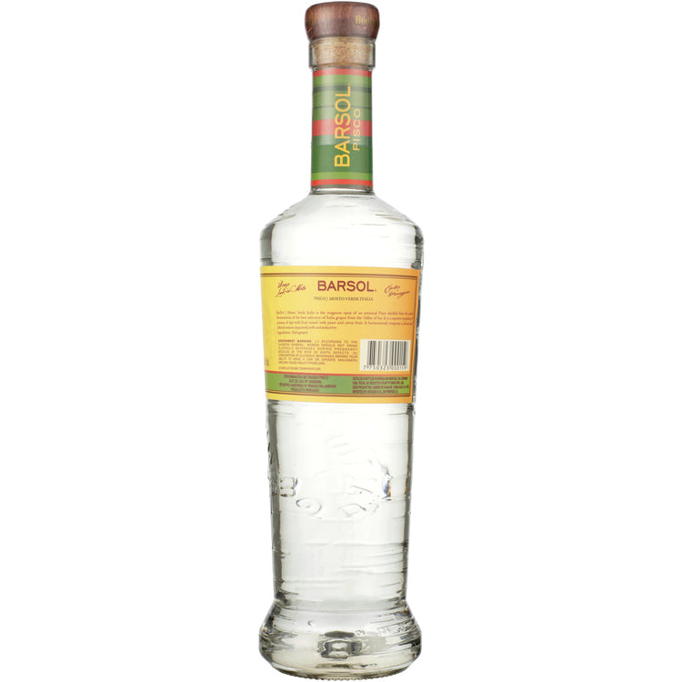 Barsol Pisco Mosto Verde Italia 82.6 - 700ML