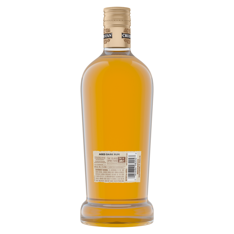 Cruzan Dark Rum Aged 80 - 1.75L