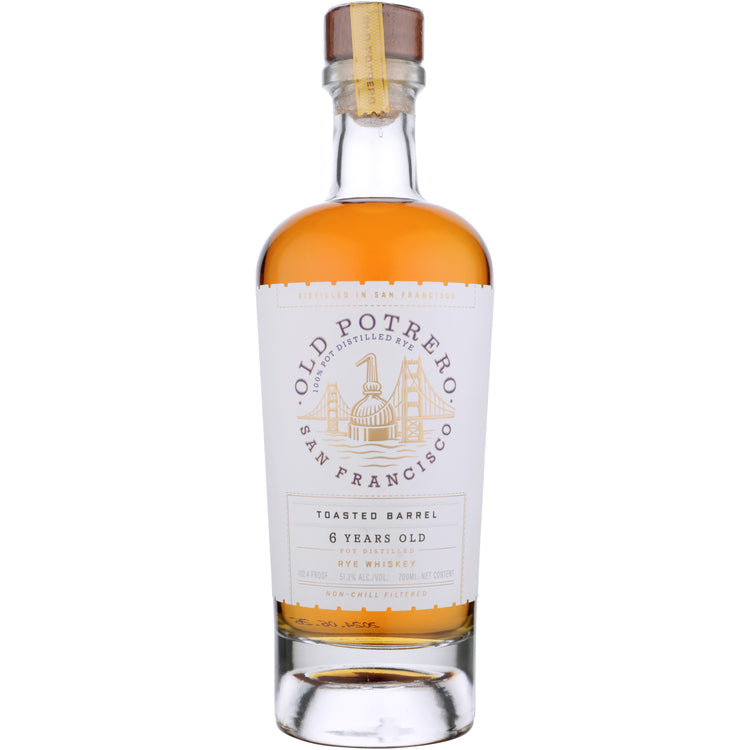 Old Potrero Rye Whiskey Toasted Barrel 6 Yr 102.4 - 700ML