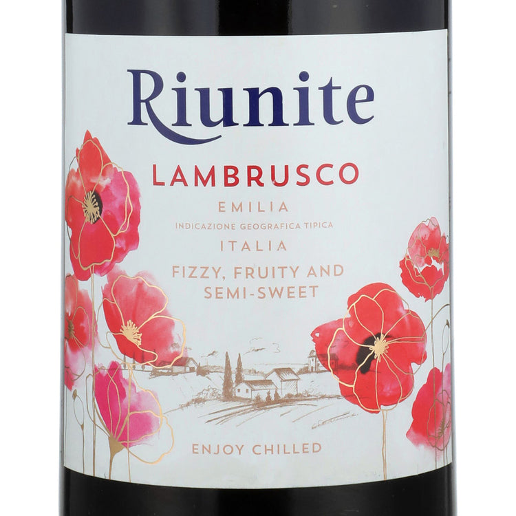 Riunite Lambrusco Emilia - 1.5L - Front Label